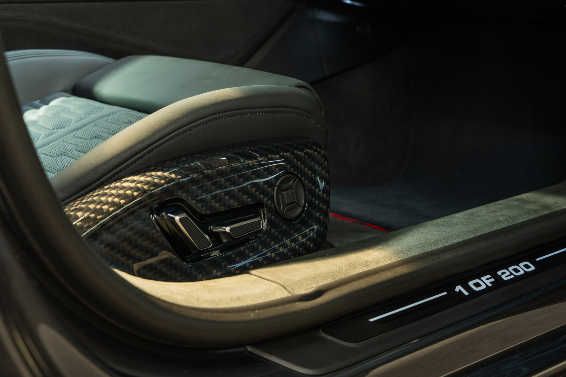 Nahaufnahme Einstiegsleisten 