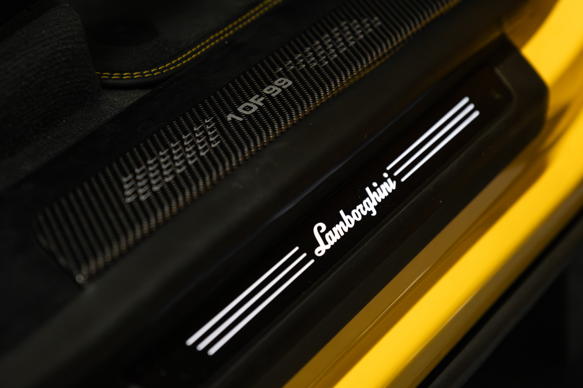 Nahaufnahme Einstiegsleiste