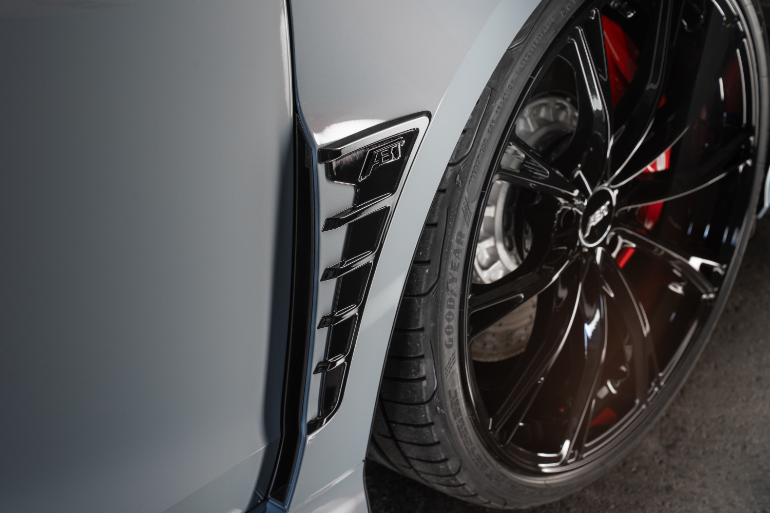 Nahaufnahme Kotflügelaufsatz