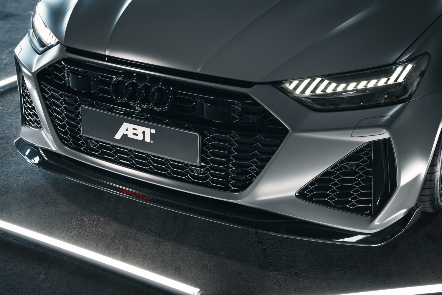 Nahaufnahme Frontlippe